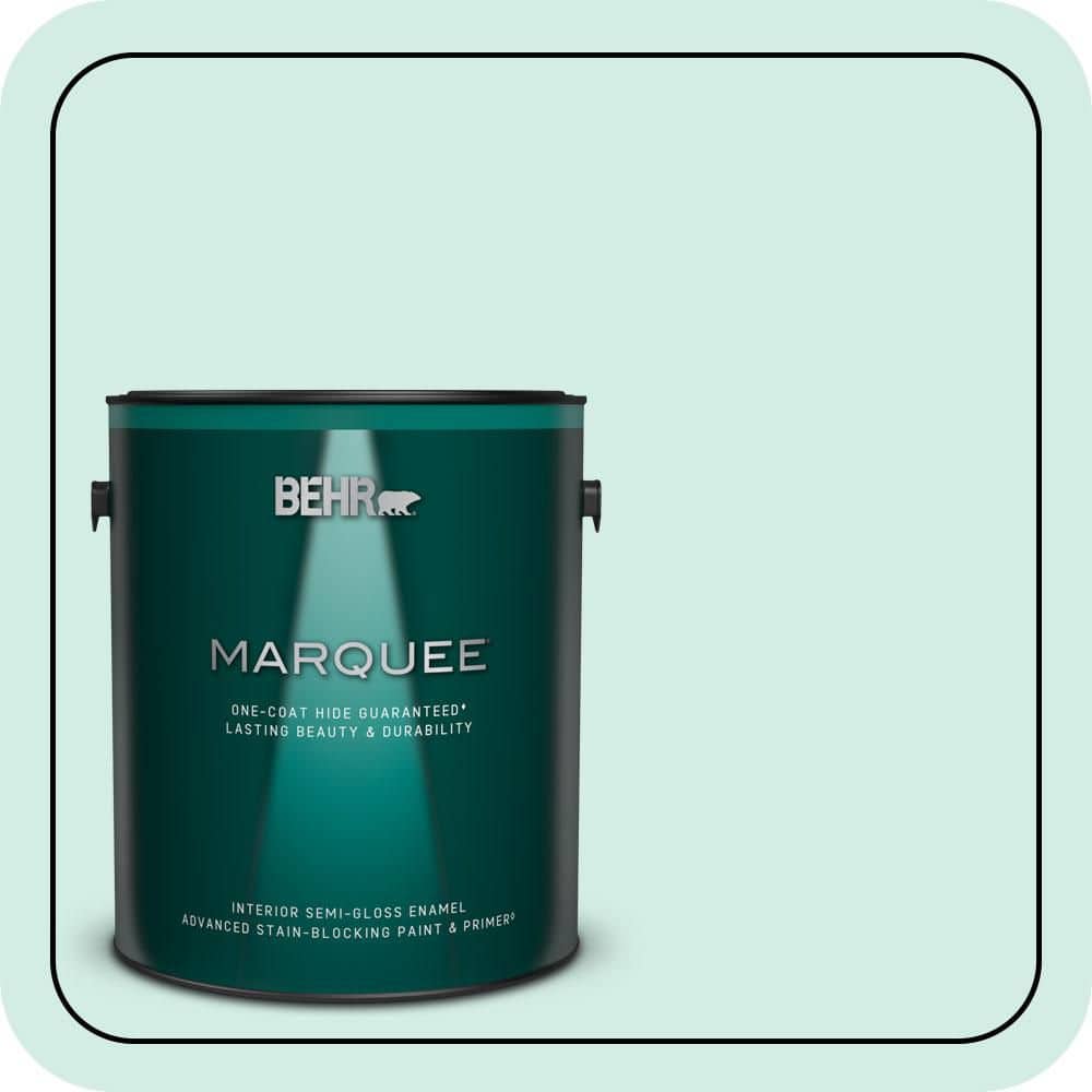 1 gal. #490C-2 Adriatic Mist Semi-Gloss Enamel Interior Paint & Primer price history on PriceWatchPro