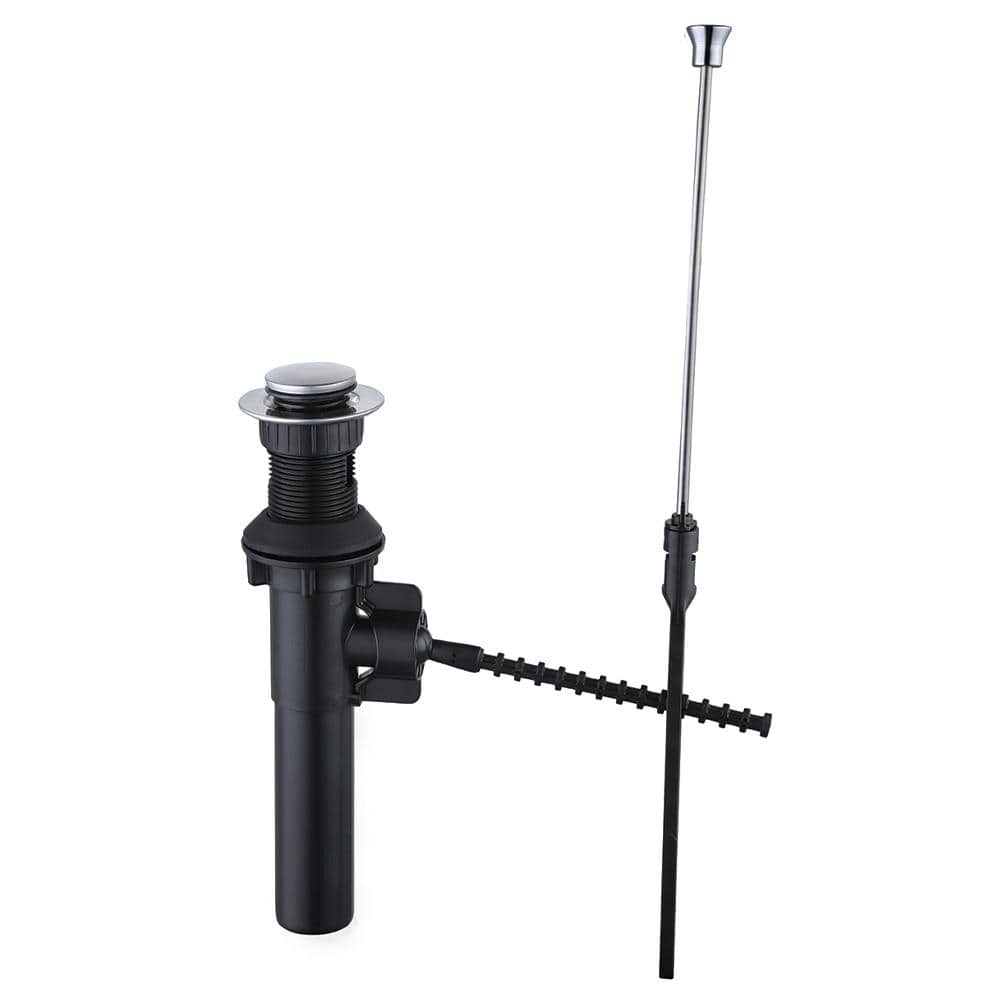 CMI Polished Chrome Easy Install ABS PopUp with Lift Rod and Drain