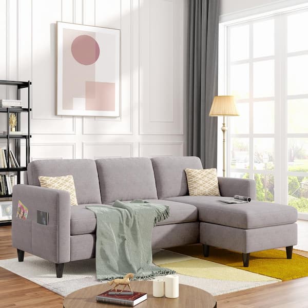 Narrow deals sectional sofa