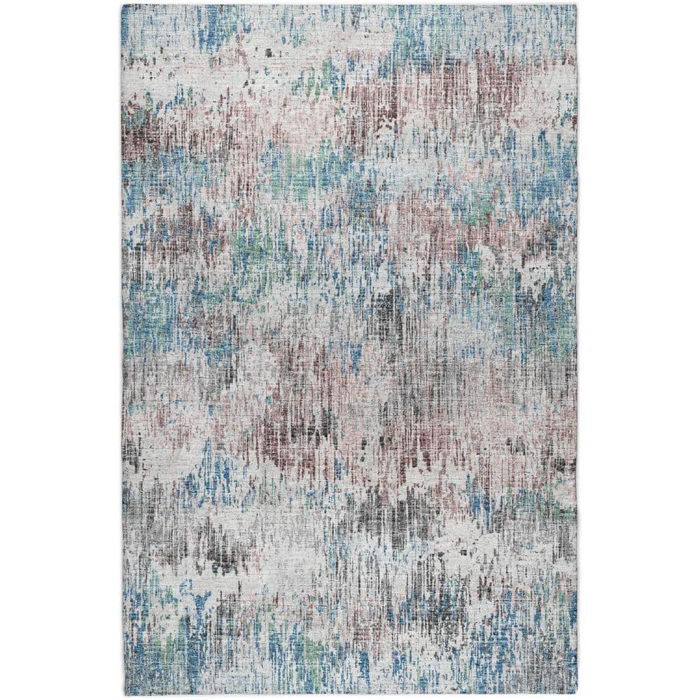 Dream Shag Premium Machine Washable Abstract ADS66 Multi 3 ft. x 5 ft. Area Rug price history on PriceWatchPro