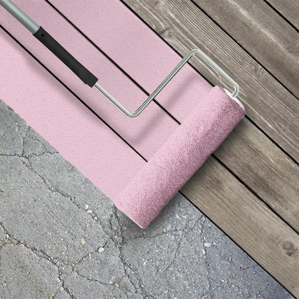 1 gal. #P130-1 Piggy Bank Textured Low-Lustre Enamel Interior/Exterior Porch and Patio Anti-Slip Floor Paint