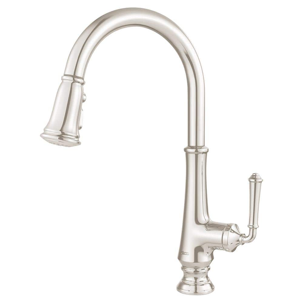 Delancey Polished Nickel Pull-Down Kitchen Faucet