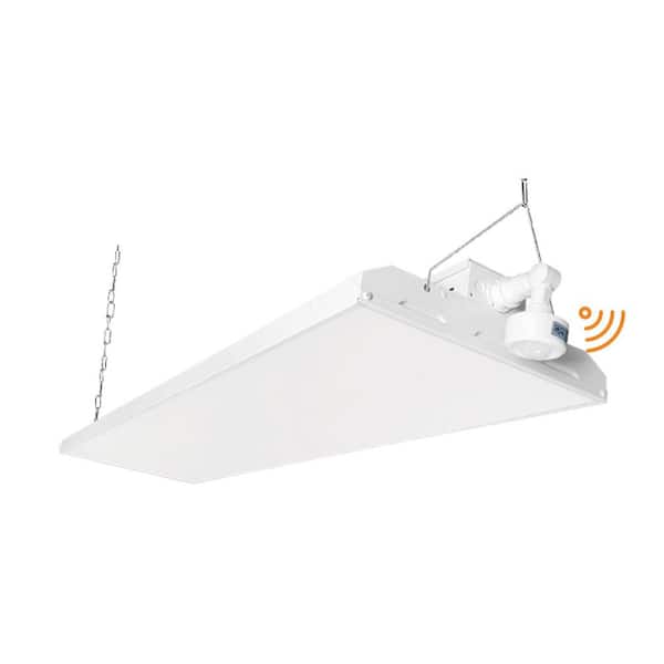 4ft. 40500Lumens 1000-Watt Equivalent Integrated LED White High Bay Light Fixture With Motion Sensor 120-277V 5000K