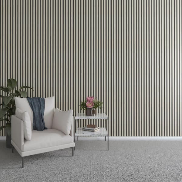 Ekena Millwork 47 in. H x 1 in. W Slatwall Panels in Birch 42-Pack