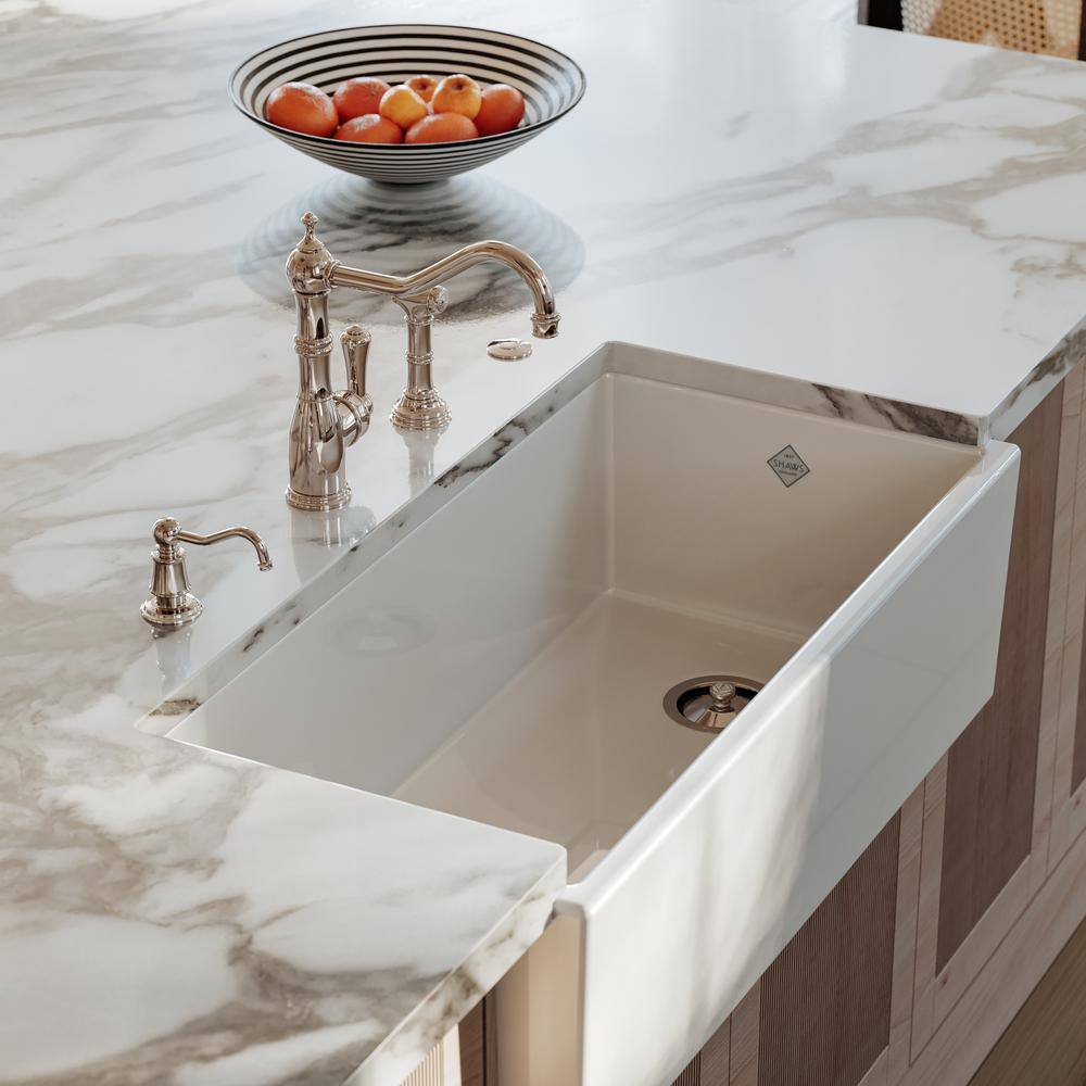 Elegant 11" Polished Nickel Kitchen Faucet with Side Spray