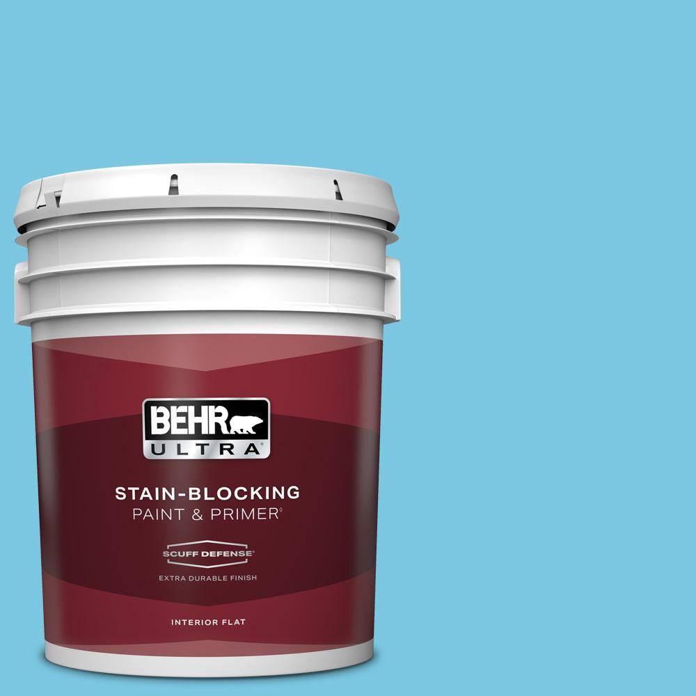 Reviews for BEHR ULTRA 5 gal. 530B4 Bliss Blue Extra Durable Flat
