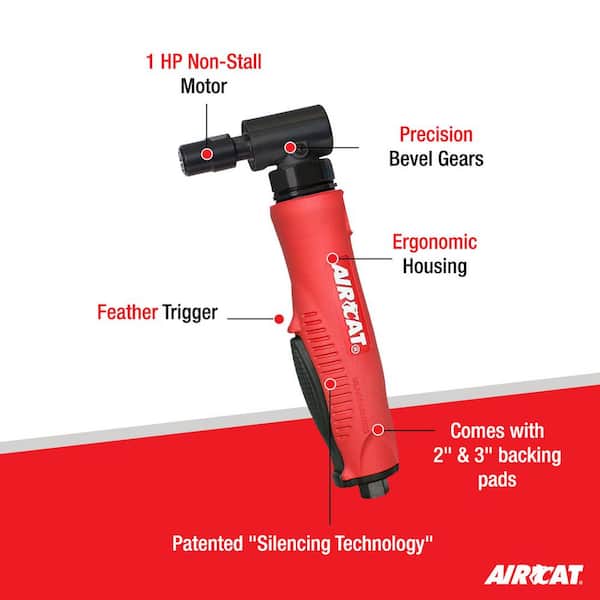 Air Angle Die Grinder Tool Kit 1/4 inch Pneumatic Right Angle Die Grinder  90 Degree Mini Air Die Grinder with Sanding Discs Tool