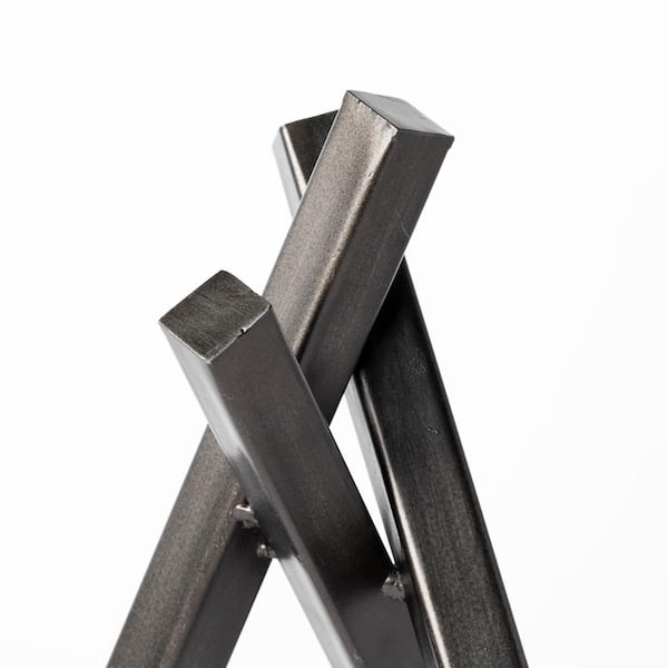 Bastian (Small) 9.8 in. H Black Metal Abstract Object
