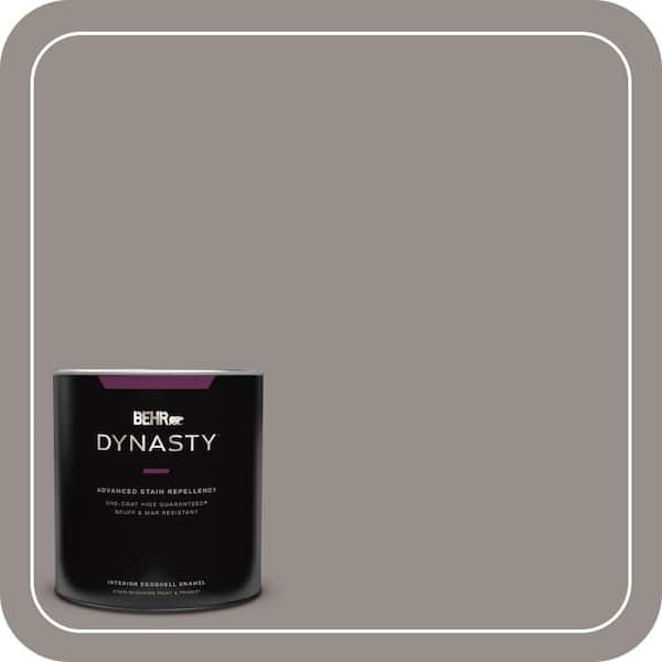BEHR DYNASTY 1 qt. #QE-59 Water Tower Eggshell Enamel Interior Stain-Blocking Paint and Primer