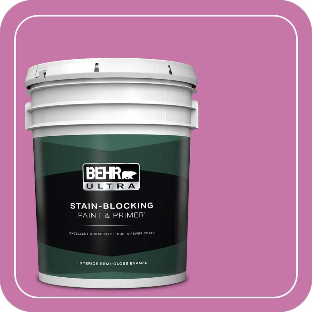 5 gal. #680B-5 Strawberry Freeze Semi-Gloss Enamel Exterior Paint & Primer price history on PriceWatchPro