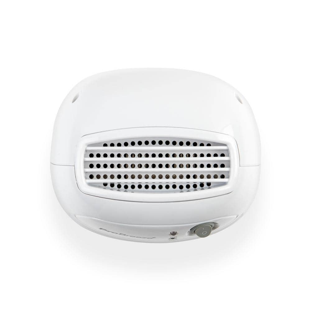 Compact White and Blue Portable Mini Dehumidifier