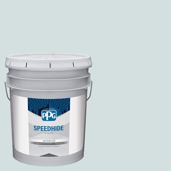 SPEEDHIDE 5 gal. PPG1146-2 Spring Mist Semi-Gloss Interior Paint