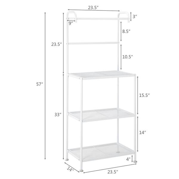 Rectangular Wooden Kitchen Storage Rack, Shelves: 5, Size/Dimensions: 9x5x1  Feet