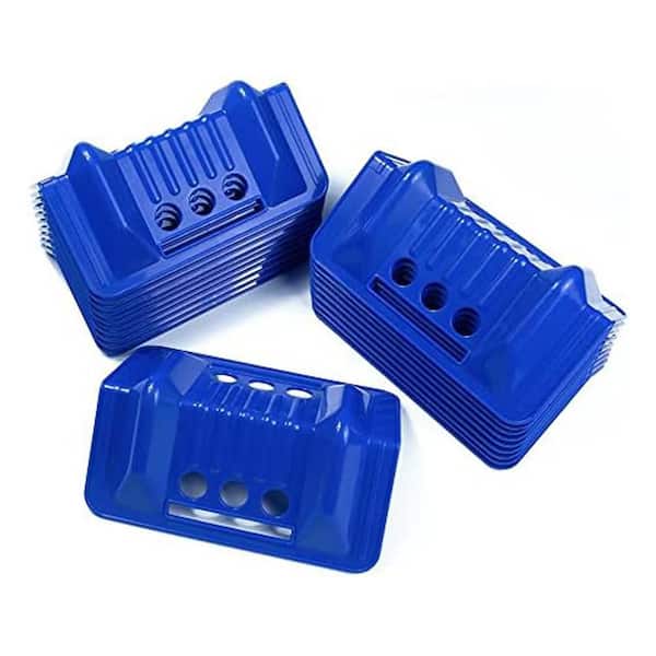 20-Piece Flatbed Cargo Edge Corner Protectors 6.85 lb. 11.34 x 7.52 x 0.1 in. High-Quality Plastic V-Shaped Design