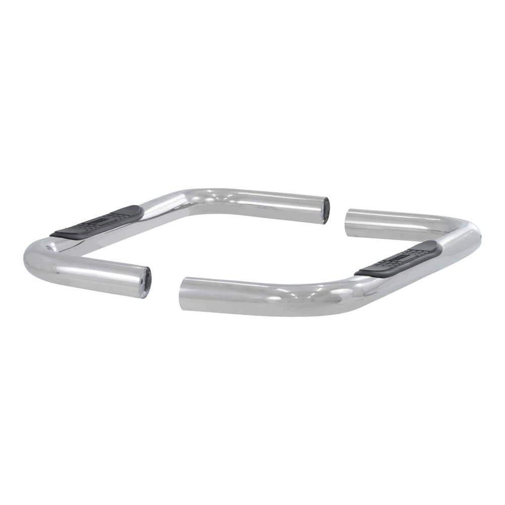 Aries Inch Round Polished Stainless Steel Nerf Bars No Drill Select Chevrolet Gmc Blazer K