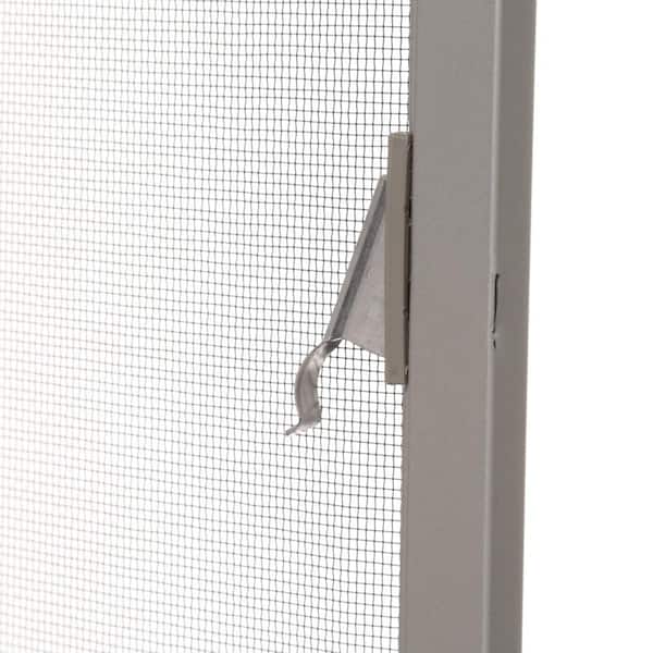 24-15/16 in. x 55-13/32 in. 400 Series White Aluminum Casement Window Screen