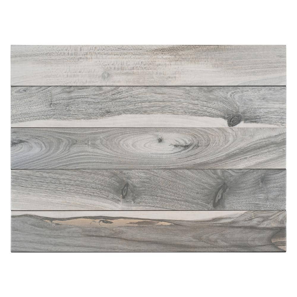 Nabo Rouma 3 in. x 18 in. Matte Porcelain Wood Look Subway Floor and Wall T