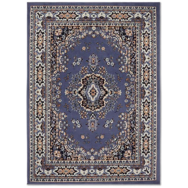 Home Dynamix Premium Sakarya Country Blue Area Rug