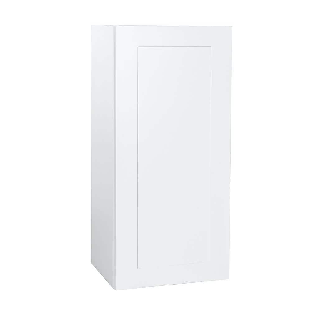Cambridge Quick Assemble Modern Style, Shaker White 24 x 36 in. Wall ...