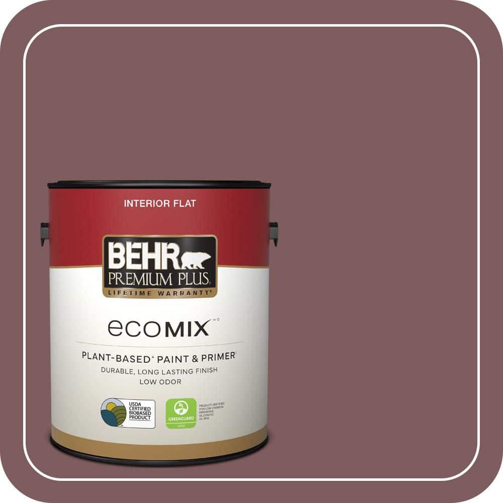 1 gal. #110F-6 Purplestone Flat EcoMix Plant-Based Interior Paint & Primer price history on PriceWatchPro