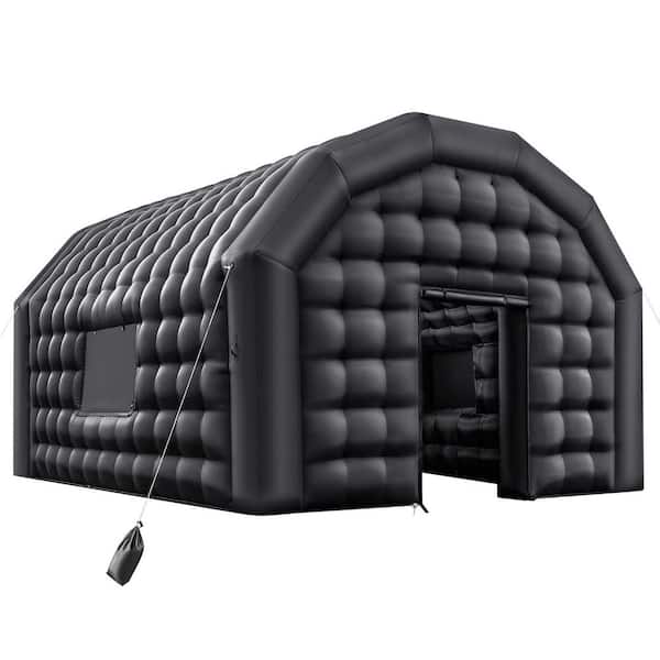 Inflatable Nightclub, 16.4 ft. x 13.1 ft. x 12.5 ft. Party Tent with Sandbag, Ventilated Blow Up Night Club, 2025 Update