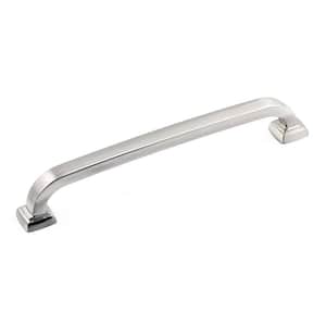 Vaughan Collection 6 5/16 in. (160 mm) Brushed Nickel Transitional Cabinet Bar Pull