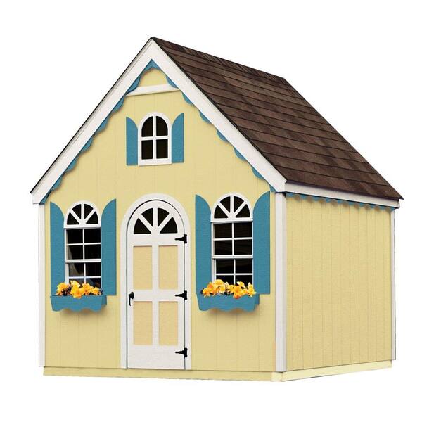 Handy Home Products 8 ft. x 8 ft. Hampton Chalet Playhouse