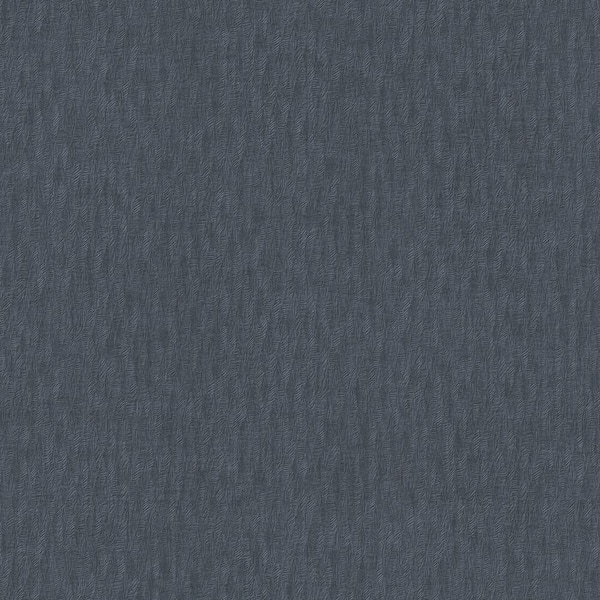 Warner Bryson Navy Feathered Texture Wallpaper