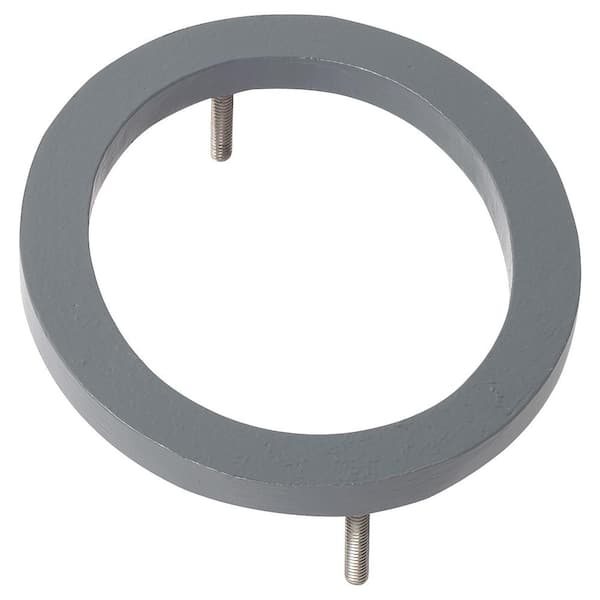 Montague Metal Products 4 in. Gray Aluminum Floating or Flat Modern House Number 0