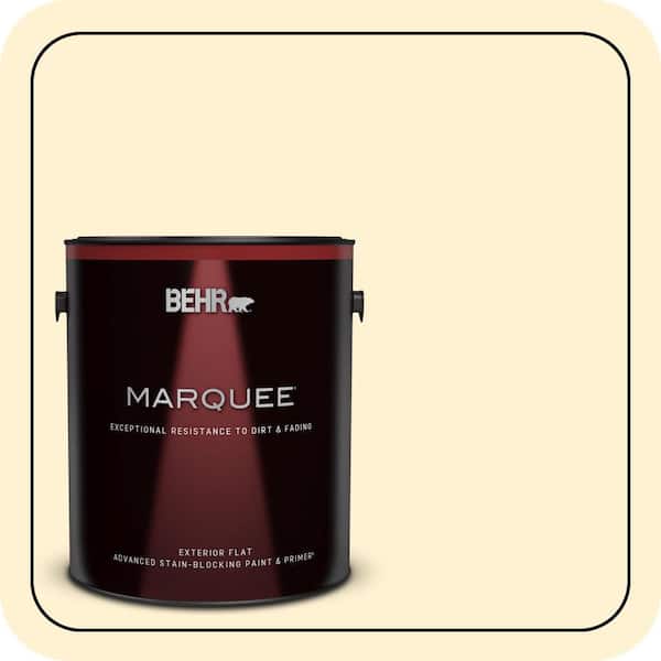 BEHR MARQUEE 1 gal. #ICC-30 Cashmere Sweater Flat Exterior Paint & Primer