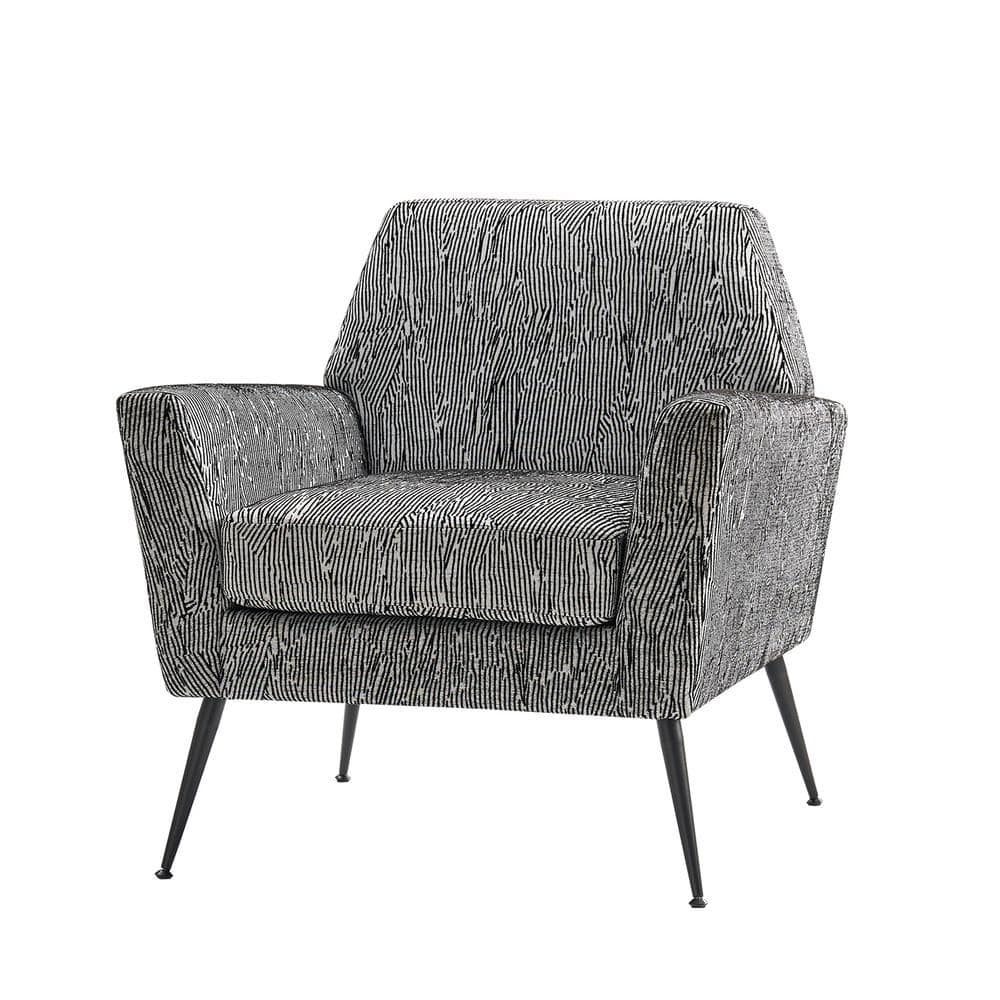 JAYDEN CREATION Anton Line Mid-century Modern Armchair with