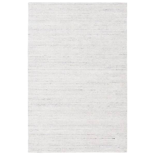 Jaipur Living Mona 8 ft. x 10 ft. Cream/Blue Solid Handmade Indoor/Outdoor Area Rug