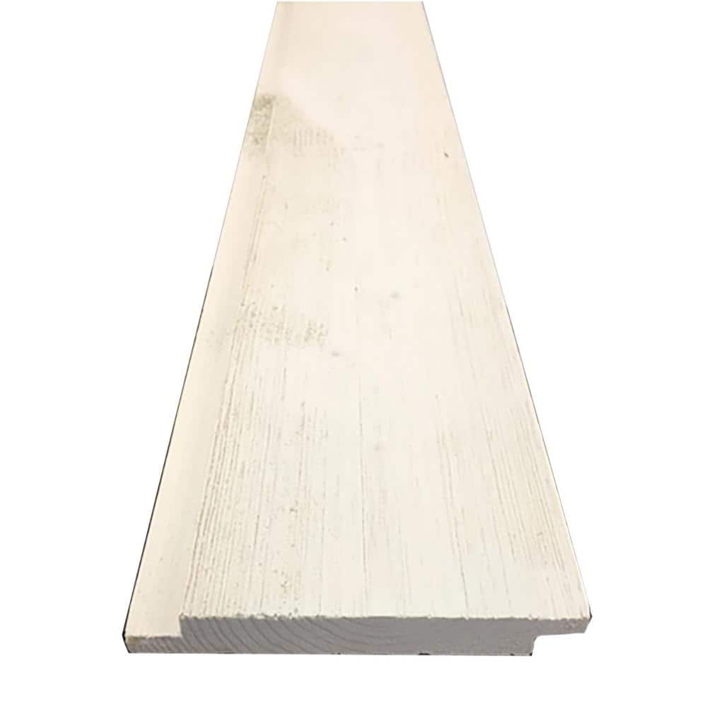 1 In X 6 In X 8 Ft Barn Wood Pre Finished White Spruce Shiplap Board