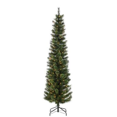 trim a home 6ft christmas tree instructions color