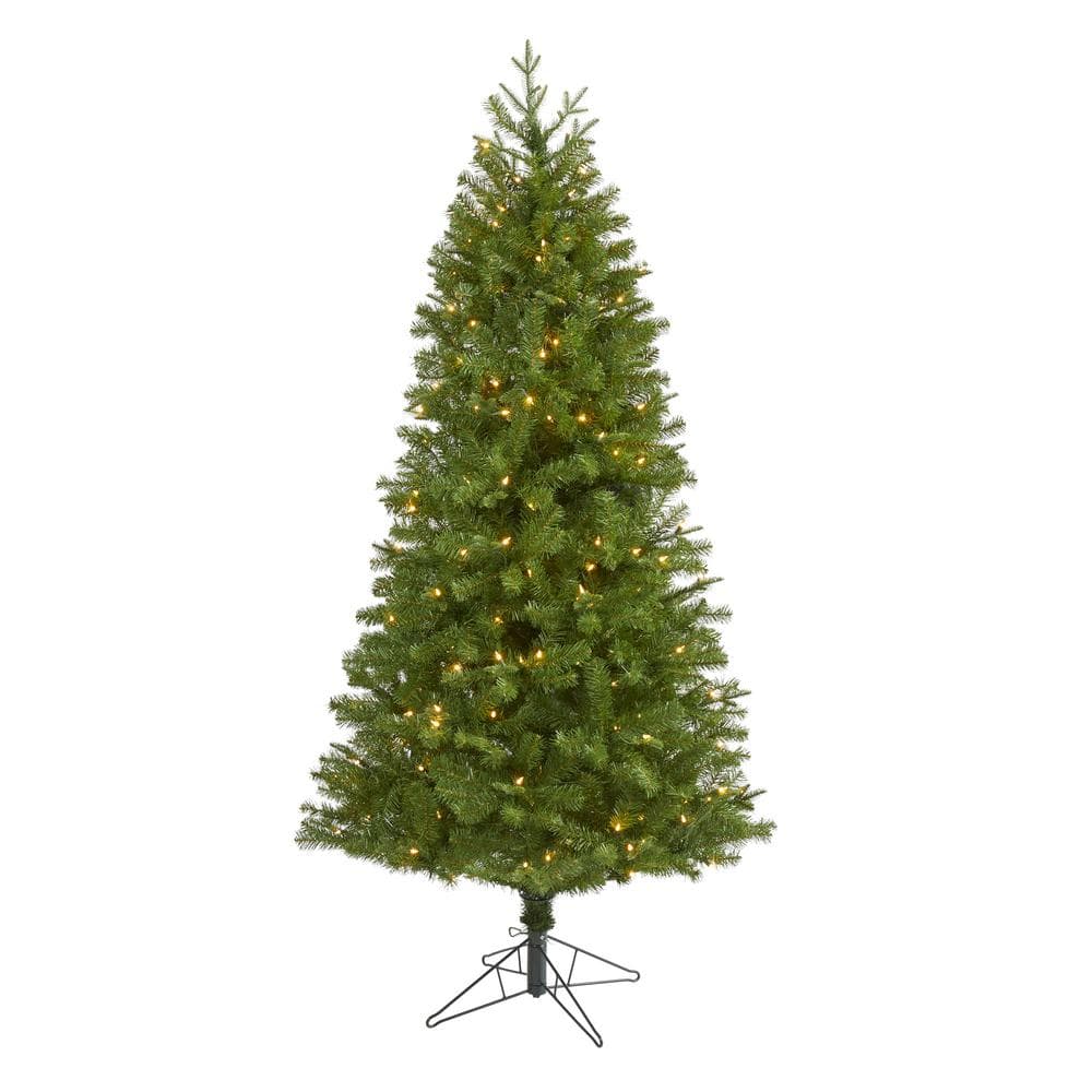 6.5 ft. Pre-Lit Vancouver Spruce Artificial Christmas Tree with 250 Warm White Lights price history on PriceWatchPro