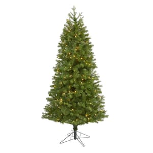 6.5 ft. Pre-Lit Vancouver Spruce Artificial Christmas Tree with 250 Warm White Lights