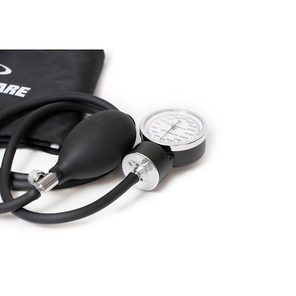Primacare Ds-9197-bk Classic Series Adult Blood Pressure Kit, Black with Stethoscope