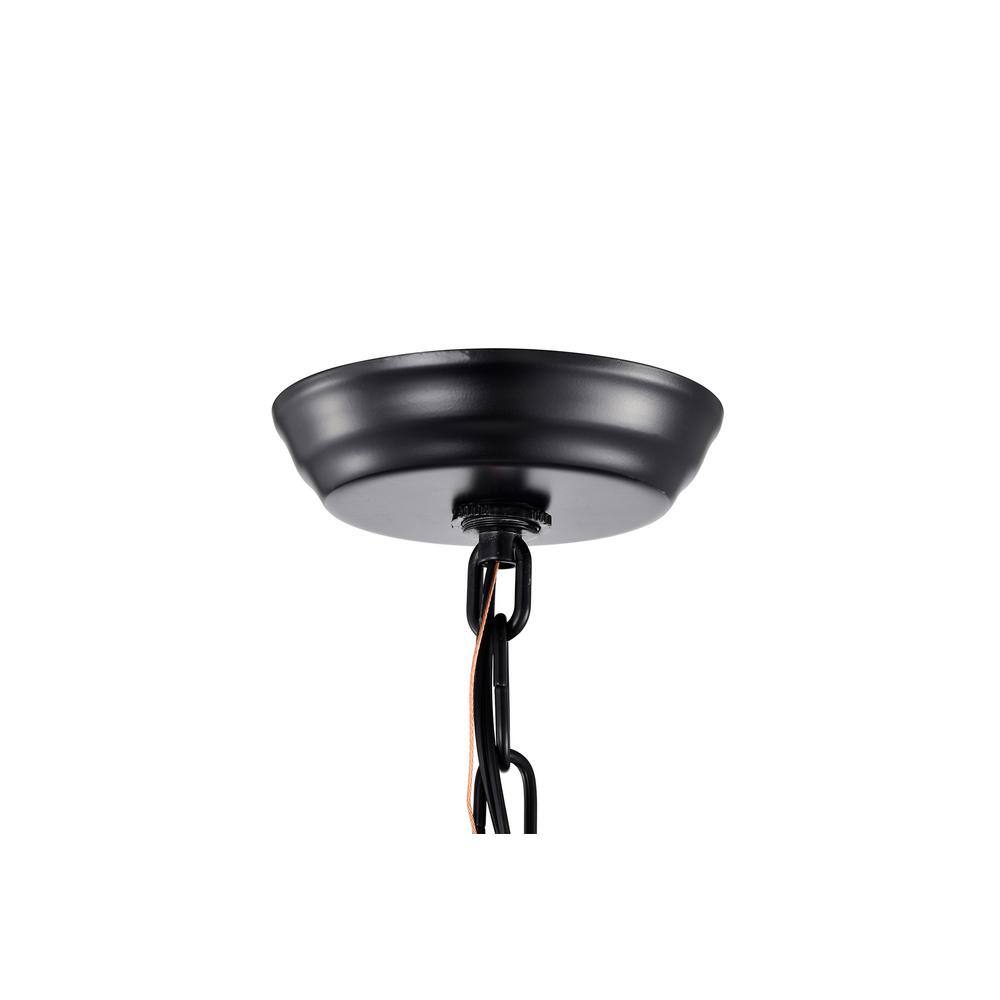 Renzo 63.5'' Matte Black Modern Farmhouse LED Pendant Light