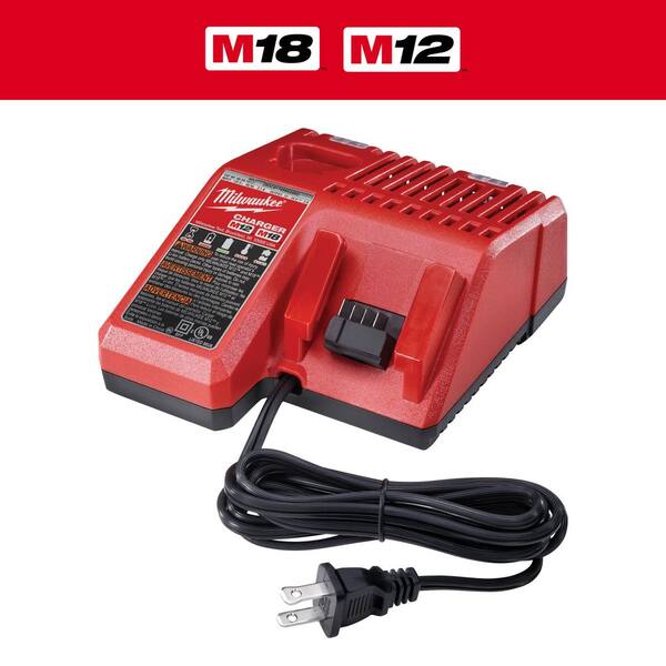 Milwaukee - M18 18-Volt Lithium-Ion XC Starter Kit with (2) 5.0Ah Batteries, Charger & Contractor Bag