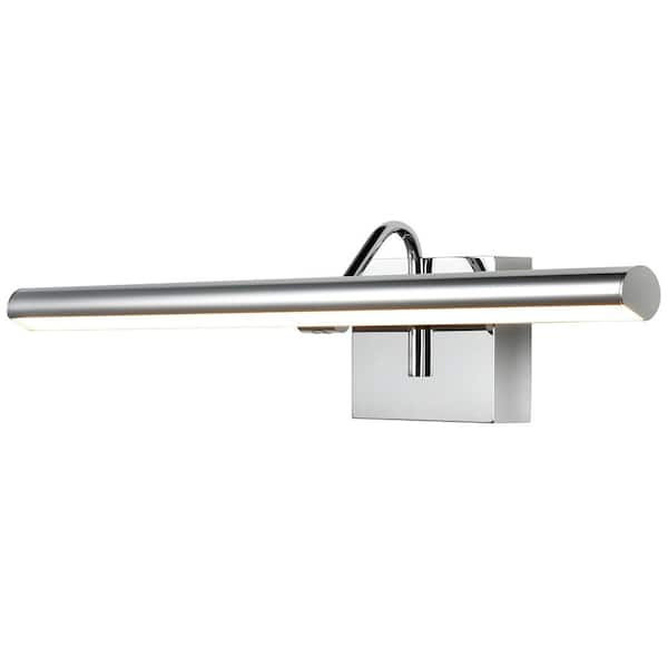 Procyon 24 in. ETL Certified Integrated LED Bathroom Lighting Fixture in Polished Chrome