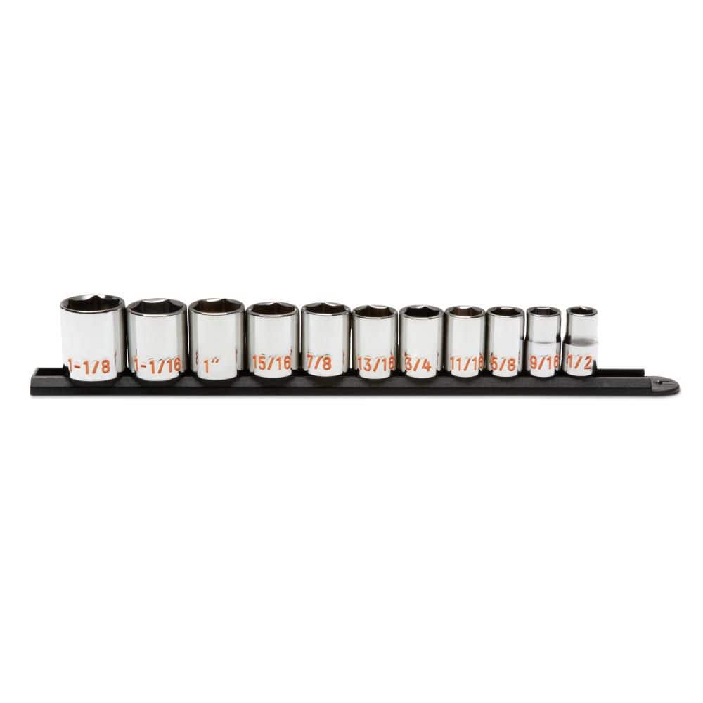 1/2 in. Drive 6-Point SAE Hi-Viz Socket Set (11-Piece) price history on PriceWatchPro