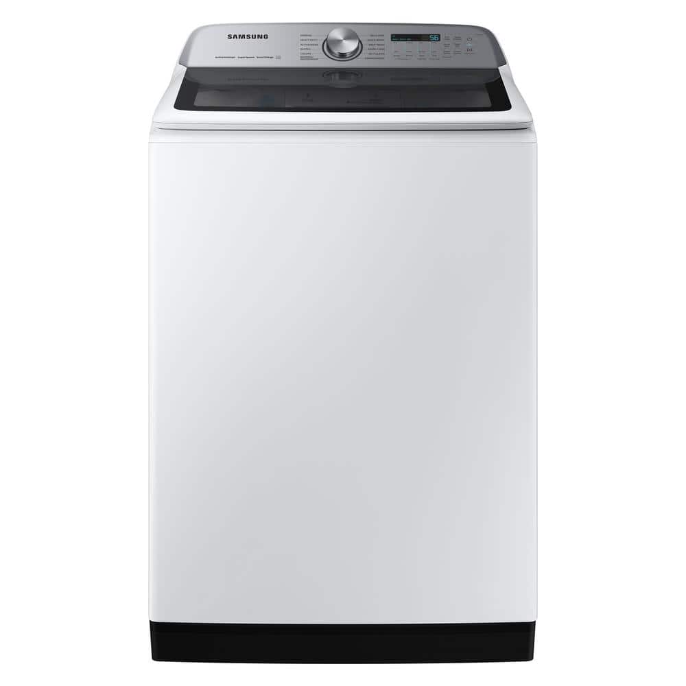 Samsung 5.4 cu.ft. Smart Top Load Washer with Pet Care Solution and Super Speed Wash in White