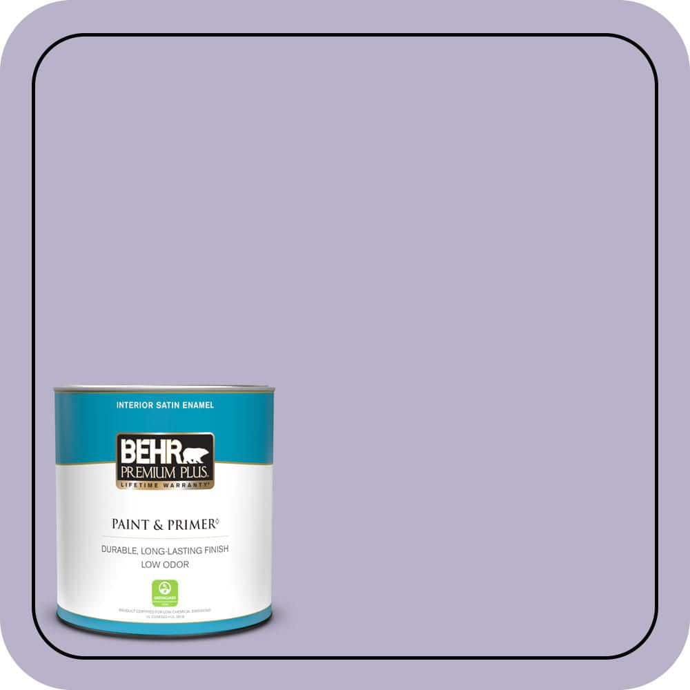 1 qt. #S570-3 Bohemianism Satin Enamel Low Odor Interior Paint & Primer price history on PriceWatchPro