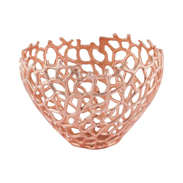 Titan Lighting Eissee 10 in. Decorative Bowl in Copper