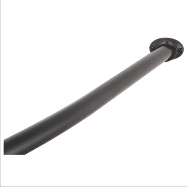 Adjustable Curved Shower Rod, Oil Rubbed Bronze Shower Curtain Rod Adjustable