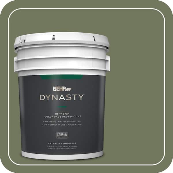 BEHR DYNASTY 5 gal. #420F-6 Egyptian Nile Semi-Gloss Exterior Stain-Blocking Paint & Primer