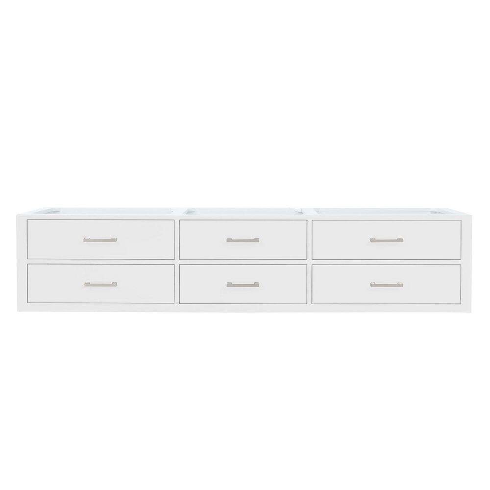 Sherman 84 in W x 22 in D Double Bath Vanity Cabinet without Top in White Double Assembled price history on PriceWatchPro