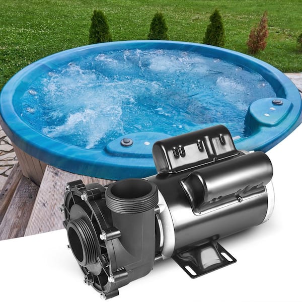 2 Speed SPA Pump 48-Frame AC 110-120 Volt Hot Tub Spa Pump 1.5 HP High Speed or 0.46 HP Low Speed for Hot Tub UL Listed