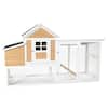 SummerHawk Ranch Victorian Teak Barn Chicken Coop 33556 - The Home Depot