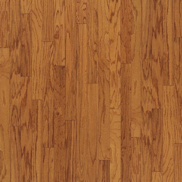 Turlington Butterscotch Oak 3/8 in. T x 5 in W Click Lock Smooth Engineered Hardwood Flooring (28.1 sq.ft./ctn)